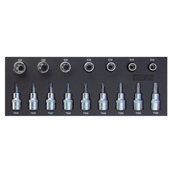 1/2” Torx® topnøglesæt