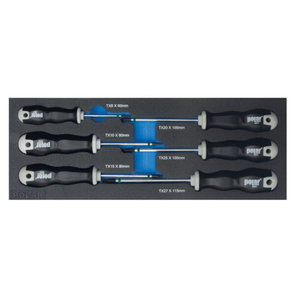 Torx® Skruetrækkersæt - 6 stk.
