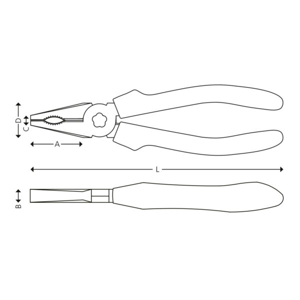 Universaltang - 180 mm - Image 3