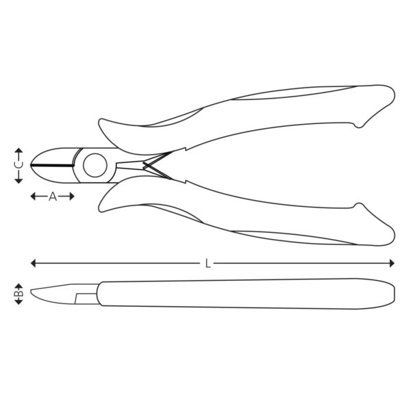 Skævbidetang - Præcision - Image 2