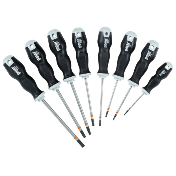 Skruetrækkersæt for Tamper Resistant® Torx® skruer - 8 stk.