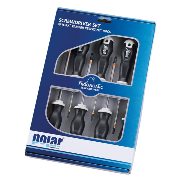 Skruetrækkersæt for Tamper Resistant® Torx® skruer - 8 stk. - Image 3