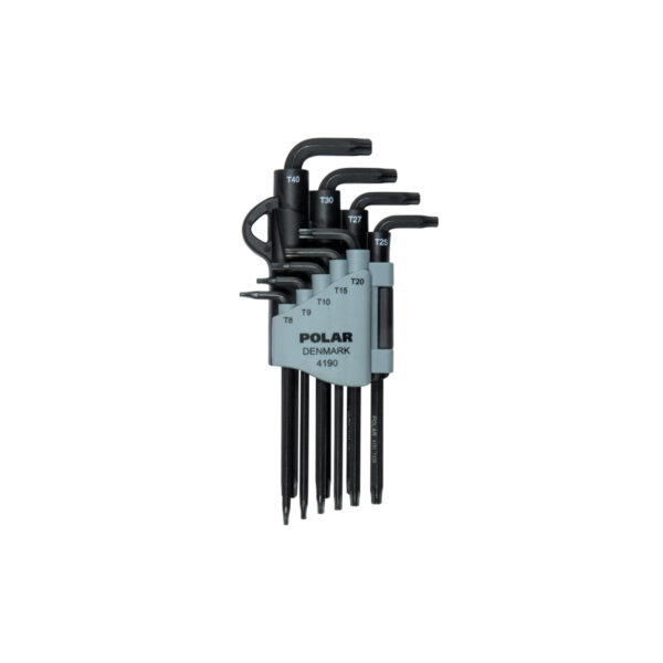 Sæt med lange nøgler for Torx® skruer