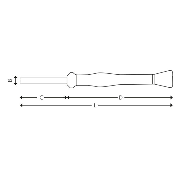 4 mm Bitsskruetrækker - Image 2