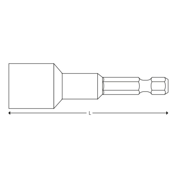 1/4” Magnetiske bitstoppe - Image 2