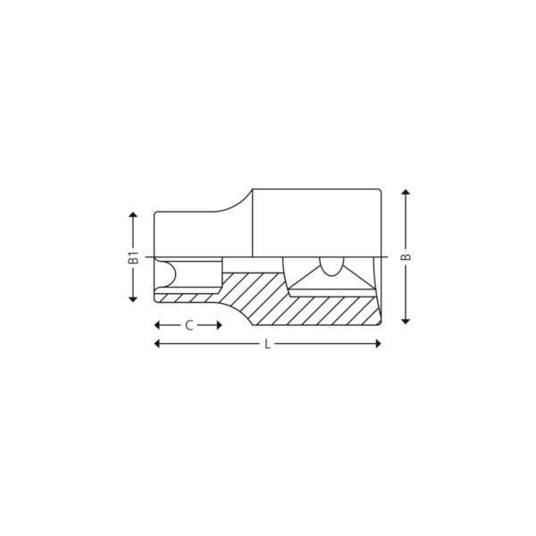 1/4” toppe for Torx® skruer - Image 2