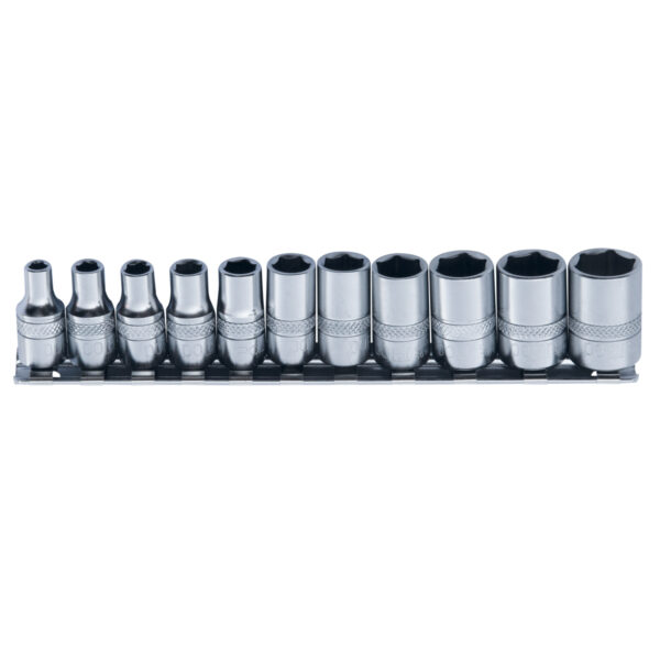 1/4” Topnøglesæt (6-kant)