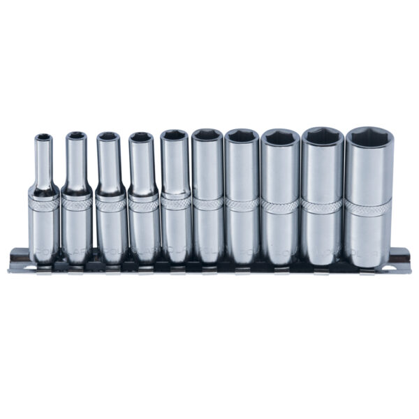 1/4” Topnøglesæt - tommer (6-kant)