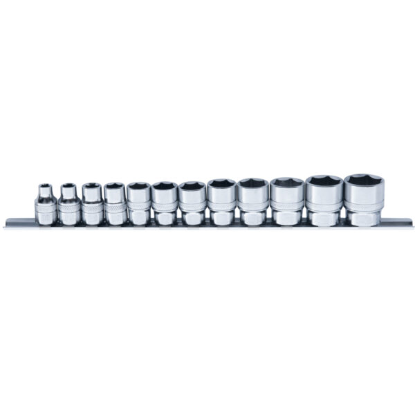 3/8” Topnøglesæt - tommer (6-kant)