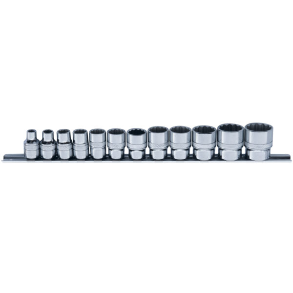 3/8” Topnøglesæt - tommer (12-kant)