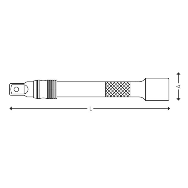 1/2" Forlængere med Quick-release - Image 2