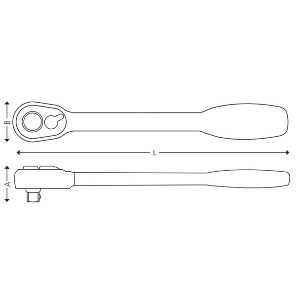3/8“ 1000V Skraldenøgle - Image 2