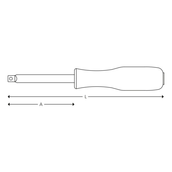 1/4” Skruetrækkergreb - Image 2