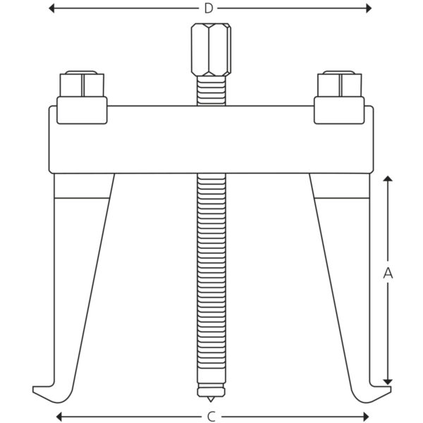 2-armet universal aftrækker - Image 4