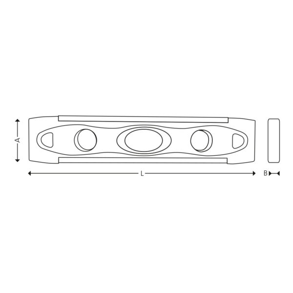 Torpedo vaterpas med magnet - Image 2