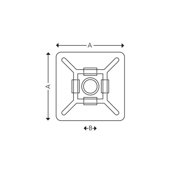 UV holder for kabelbindere (100 stk.) - Image 4