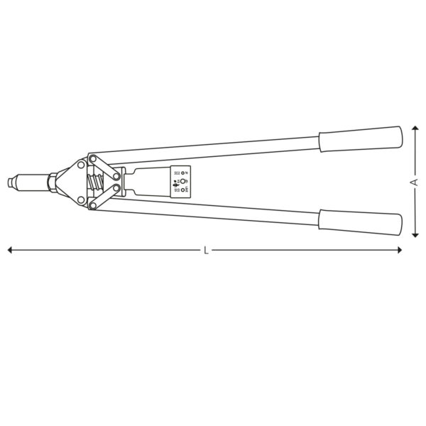 Kraftig blindnittetang - manuel - Image 2