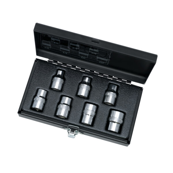 1/2” Toppesæt for Torx® skruer