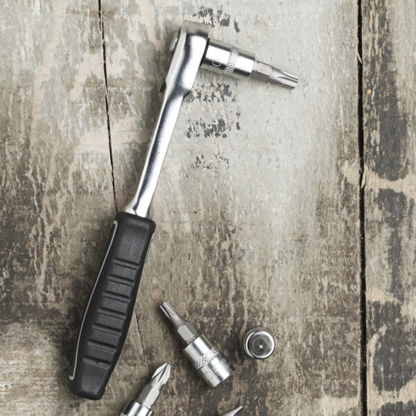 1/4” Reversibel skraldenøgle med låsesystem - Image 2