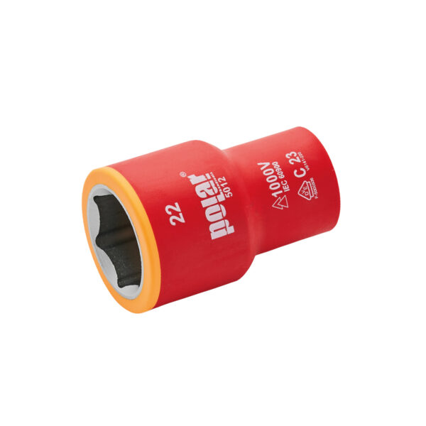 1/2” 1000V 6-kant toppe - mm