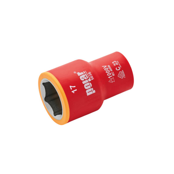 3/8” 1000V 6-kant toppe - mm